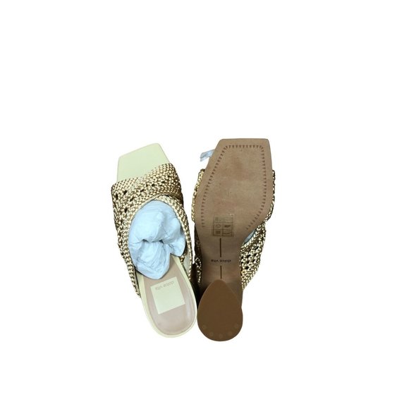 Dolce Vita Patch Mules Size 6 Pre Owned - Picture 4 of 5